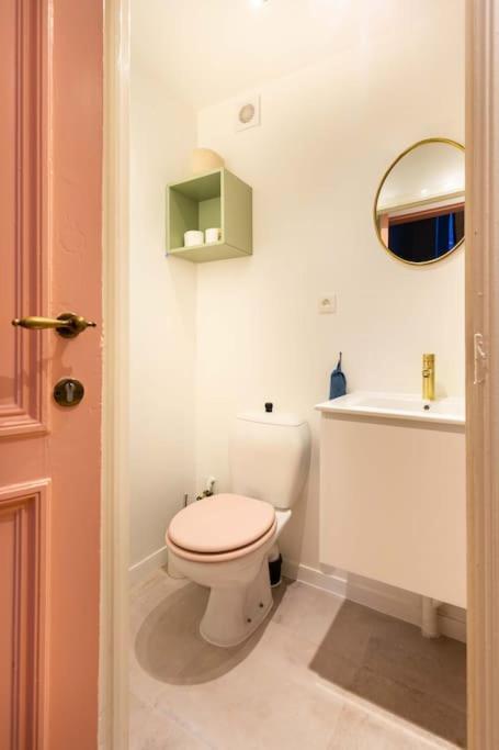 Pink Fairytale-Like Apartment Antwerpen Eksteriør bilde